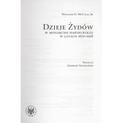 Dzieje Żydów w monarchii habsburskiej w latach 1670-1918