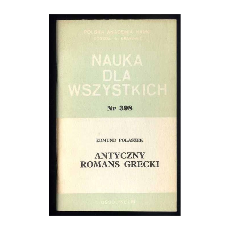 Antyczny romans grecki