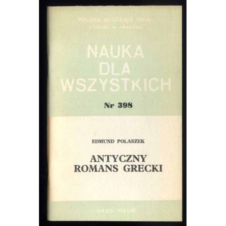 Antyczny romans grecki
