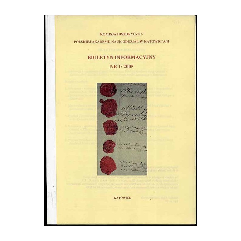 Biuletyn Informacyjny. Nr 1/2005