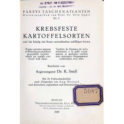 Krebsfeste Kartoffelsorten