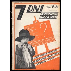 7 Dni. Tygodniowe pismo ilustrowane. R.2 (1930). Nr 5 (54) (2 lutego 1930)