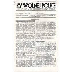 Ku Wolnej Polsce. Tygodnik Wojska Polskiego na Środkowym Wschodzie. Codzienne pismo Wojska Polskiego na Środkowym Wschodzie. 194