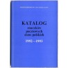 Katalog znaczków pocztowych ziem polskich 1992-1993
