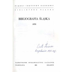 Bibliografia Śląska 1970