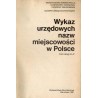 Wykaz urzędowych nazw miejscowości w Polsce. 3t
