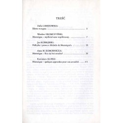 Michel Montaigne po 400 latach (1592-1992). Materiały z sesji naukowej w dniu 12 listopada 1992 r. w Łodzi
