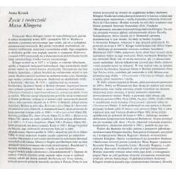 Świat fantazji Maxa Klingera. Muzeum Narodowe w Warszawie 15 kwietnia - 15 maja 1994