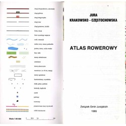 Jura Krakowsko-Częstochowska. Atlas rowerowy