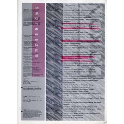 Balkon. Contemporary Art. Magazine. (1997). Nr 1/2