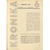 Kronika. R.1 (1946). Nr 6 (Czerwiec 1946) / okładka Władysław Szomański i Romuald Nowicki