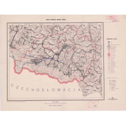 Mapa powiatu Jelenia Góra. 1:100.000