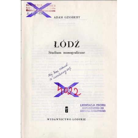 Łódź. Studium monograficzne