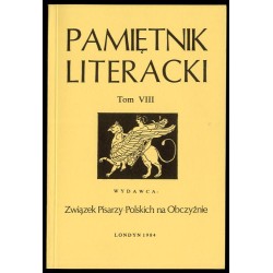 Pamiętnik Literacki. T.8