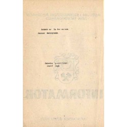 Muzeum i Stowarzyszenie Miłośników Ziemi Tarnogórskiej. Informator