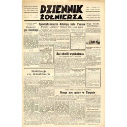 Dziennik Żołnierza. [...] Pismo żołnierzy I. Korpusu Panc.-Motorowego. R.3 (1942). Nr 187 (720) (11 grudnia 1942)