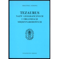 Tezaurus nazw geograficznych i organizacji międzynarodowych