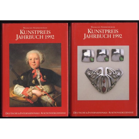 Kunstpreis Jahrbuch 1992. Deutsche und Internationale Auktionsergebnisse. Band.47 Teil 1-2 w 2 vol