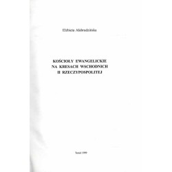 Kościoły ewangelickie na Kresach Wschodnich II Rzeczypospolitej