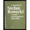 Wspomnienia i notatki autobiograficzne (1906-1939)