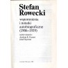 Wspomnienia i notatki autobiograficzne (1906-1939)