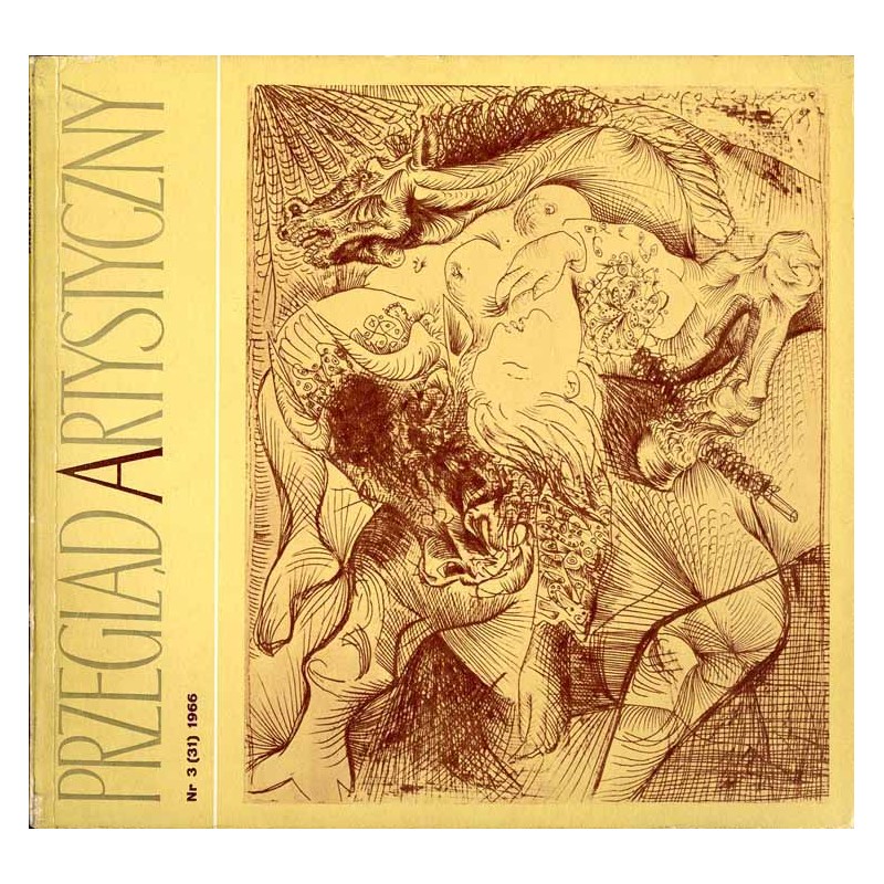 Przegląd Artystyczny. 1966. Nr 3 (31) (Maj-Czerwiec 1966) / Henryk Stażewski / Władysław Gościmski / Mieczysław Baryłka / Józefa