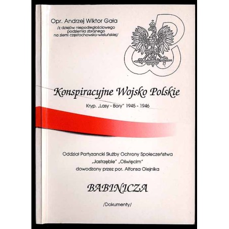 Konspiracyjne Wojsko Polskie. Kryp. "Lasy - Bory" 1945-1946. Oddział Partyzancki Służby Ochrony Społeczeństwa "Jastrzębie", "Ośw