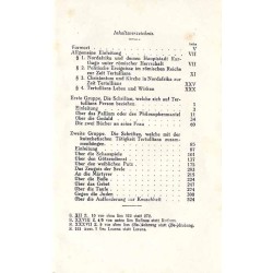 Bibliothek der Kirchenväter. Eine Auswahl Patristischer Werke in deutscher übersetzung. Reihe 1. B. 7: Tertullians Ausgewählte S