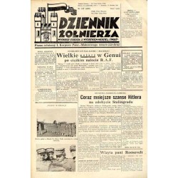 Dziennik Żołnierza. [...] Pismo żołnierzy I. Korpusu Panc.-Motorowego. R.3 (1942). Nr 147 (680) (24 października 1942) / Ks. Sta