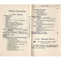 [Griebens Reisebücher] Dresden und Sächsiche Schweiz. Zwei Teile in einem Bande