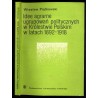 Idee agrarne ugrupowań politycznych w Królestwie Polskim w latach 1892-1918