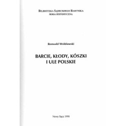 Barcie, kłody, kószki i ule polskie