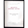 Biuletyn Historii Sztuki. R. 44 (1982). Nr 1-4. Wykaz zawartości pisma 1932-1981