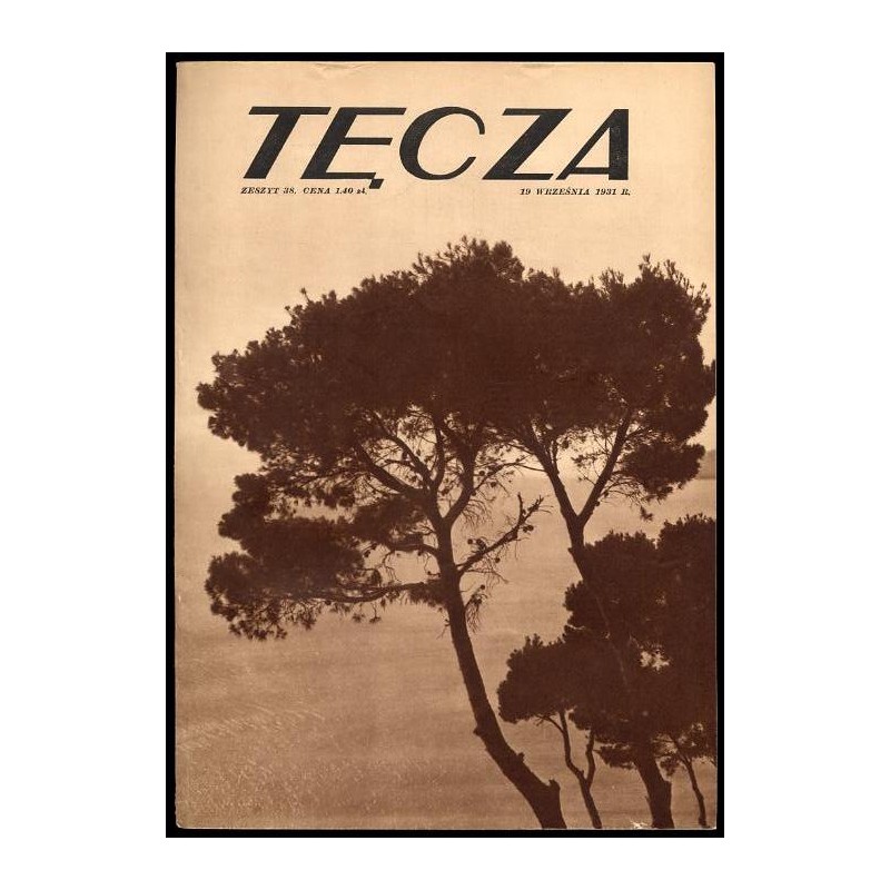 Tęcza. Ilustrowane pismo tygodniowe. R.5 (1931). Z. 38 (19 września 1931) / Jerzy Drobnik / Warszawa Wola i gen. Józef Sowiński