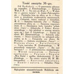 Tęcza. Ilustrowane pismo tygodniowe. R.5 (1931). Z. 38 (19 września 1931) / Jerzy Drobnik / Warszawa Wola i gen. Józef Sowiński