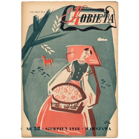 Kobieta. Tygodnik. 1948. Nr 38 (Sierpień 1948) [Jan Lenica]