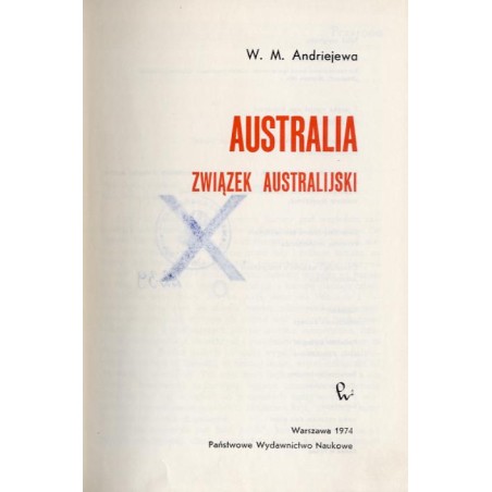 Australia, Związek Australijski