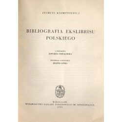 Bibliografia ekslibrisu polskiego