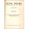 Język Polski Organ Towarzystwa Miłośników Języka Polskiego. Zeszyt jubileuszowy. Bibliografia zawartości roczników 1-50