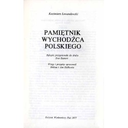 Pamiętnik wychodźca polskiego