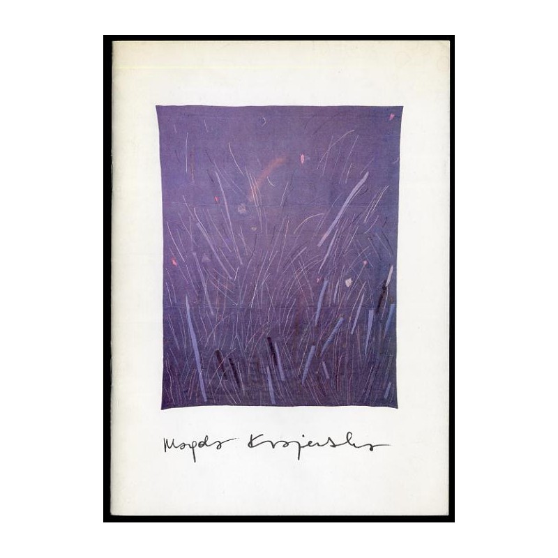 Czekam na łąki... Magdalena Krajewska. Tkaniny. Kwiecień 1989, Warszawa, Galeria Kordegarda