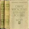 Obraz współczesnej literatury polskiej 1884-1933 Obraz współczesnej literatury polskiej 1884-1934. 3 tomy w 2 woluminach (kompl