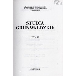 Studia Grunwaldzkie. T.2 (1992)