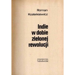 Indie w dobie zielonej rewolucji