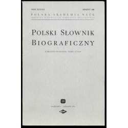 Polski słownik biograficzny. T.36/1 z.148: Schroeder Franciszek - Seidel Stefan