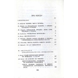 Teki Historyczne. T. 15 (1966-1968) / Handel Troi z Europą / Ziemia Czerwieńska / Wojskowość mongolska / Grunwaldiana / 150 lat
