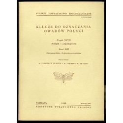 Klucze do oznaczania owadów Polski. Cz.27: Motyle - Lepidoptera. Z.22-23: Epermeniidae, Schreckensteiniidae