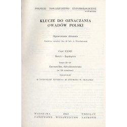 Klucze do oznaczania owadów Polski. Cz.27: Motyle - Lepidoptera. Z.22-23: Epermeniidae, Schreckensteiniidae