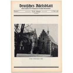 Deutsches Adelsblatt. 4. Jahrgang (1965). Nr 5 (15 V 1965) [Kloster Wienhausen b. Celle]