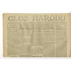 Głos Narodu. R.25 (1917). Nr 211 (6 września 1917). Wydanie wieczorne